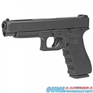 Glock UI3430103 G34 9mm Luger 5.31" 17+1 Black Black Steel Slide Black Polymer Grip Adj Sights image