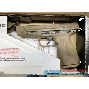 Smith & Wesson M&P 9 2.0 Pistol 9mm FDE TS 17RD 5" BBL S&W 11537 NEW image