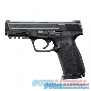Smith & Wesson M&P 2.0, Semi-Automatic, Striker Fired, Full Size, 40S&W, 4.25" Barrel, Polymer Frame, Black Finish, Night Sights, 15Rd, 3 Magazines image
