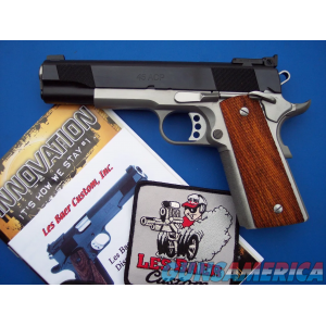 Les Baer Concept III .45 acp 1911 Two Tone Blue Stainless *NIB* image