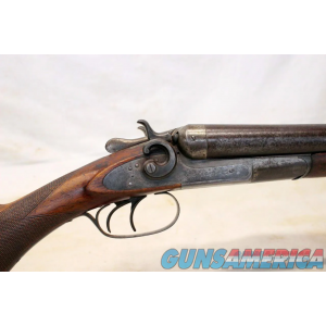 Remington MODEL 1889 SxS Double Hammer Shotgun 12GA OLD 32" Barrels image