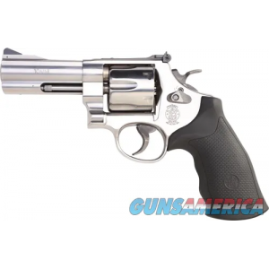 Smith & Wesson S&W 610 .10MM 4" AS 6-SHOT STAINLESS STEEL RUBBER image