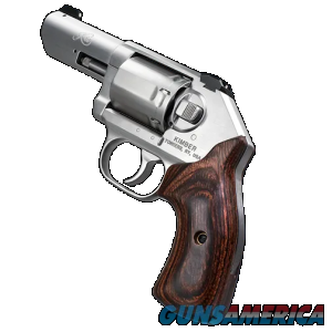 Kimber K6s 357 Magnum, 3" Barrel, Walnut Grips/Stainless NEW (3400011) image