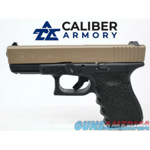 Glock 19 Gen 3 Compact 9mm Pistol 15rd Slide Cobblestone Frame FDE (UI19502CSSFDE) image