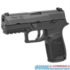 Sig Sauer 320C9B P320 Compact 9mm Luger 3.90" 15+1 Black Nitron Stainless Steel Black Polymer Grip image