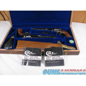8013 Colt 1860 Army U.S. Calvary Commemorative two gun set, 44 Cal, Black Powd image