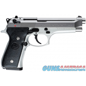 Beretta 92FS Inox 9mm Luger 4.9" 15 Rounds Stainless / Black JS92F520M image