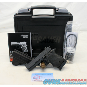 SIG SAUER P938 semi-automatic pistol 9mm Box Holster image
