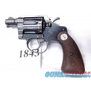 Colt .38 Spl Detective Special 2a  Blue 1966 C&R CA OK Revolver Cold War G-VG image