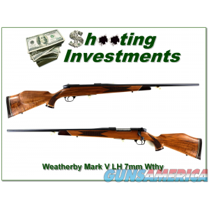 Weatherby Mark V Deluxe LH German 7mm Wthy Exc Cond! image