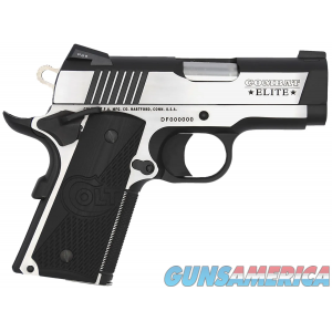 Colt Mfg O7082CE Combat Elite Commander Compact Frame 9mm Luger 8+1, 3" image