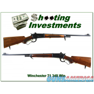 Winchester Model 71 Deluxe 348 Win made in 1953 top collector! image