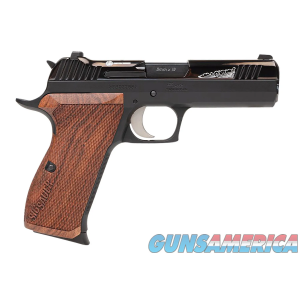 Sig Sauer P210 Carry 9mm High polish Rosewood Grips NS 3 mags New Sale! image