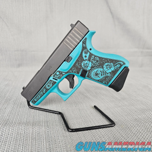 Glock 43 Tiffany & Paisley Custom 9mm NIB image