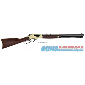 Henry H009BGL Lever Action Rifle 30-30 Win, 20" Bbl, Blue, Brass Receiver image
