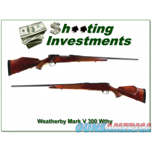 Weatherby Mark V Deluxe early German 300 Wthy Mag image