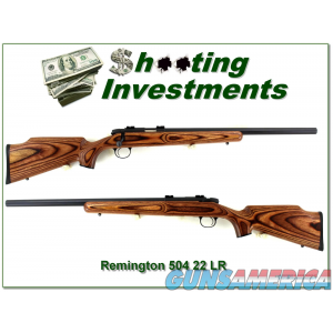 Remington Model 504 Target Match 22LR Laminated image