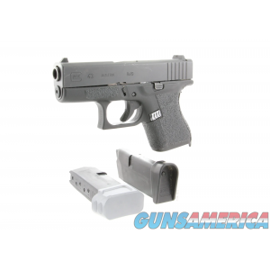 Glock 43 9mm 6+1 3.39in UI4350701 With Tyrant CNC +3 Mag Extension And Mag image