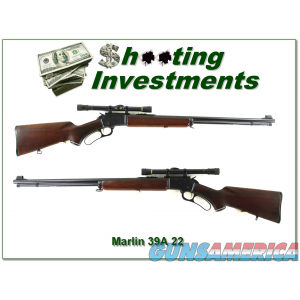 Marlin 39A Golden JM Marked made in 1964 with Marlin scope! image