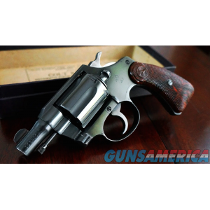 Colt Detective Special .38 Special - WWII Transition - High-Grade - Box and Target image