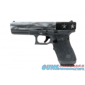 Glock 20 Gen4 10mm 4.61" Barrel One Of a Kind USA Flag Semi Auto Pistol image