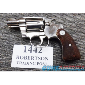 Colt .38 Spl Detective Special 2 Nickel 1965 C&R CA OK Revolver Very Good image