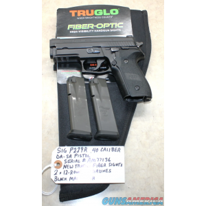 Sig Sauer P229R .40 Pistol, 2 x Mags, TruGlo Fiber Sights, CLEAN image