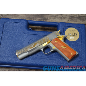 Colt 1911 Spirit of America ERS Limited Talo #222 45acp 1991 Brushed SS New image