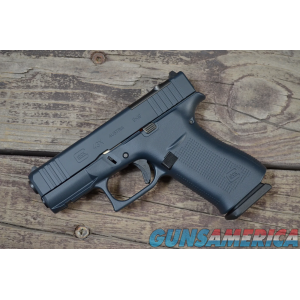 Glock 43X MOS 9mm Optic ready X-Werks Socom Blue Cerakote image