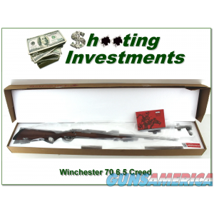 Winchester 70 Stainless Walnut Supergrade 6.5 Creedmoor NIB image