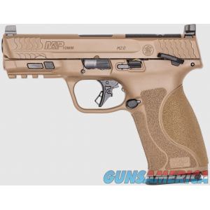 Smith & Wesson M&P M2.0 Optic Ready, 10mm, Flat Dark Earth, Thumb Safety image