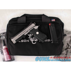 Wilson Combat EDC X9, 9mm-VFI SERIES, REVERSE TWO-TONE, STAINLESS STEEL, 4a , vintage firearms inc image