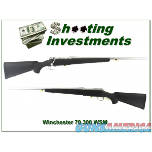 Winchester 70 300 WSM Stainless Classic claw New Haven made rifle! image