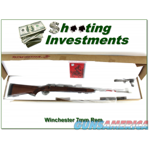 Winchester 70 Featherweight Stainless Walnut 7mm Rem ANIB image
