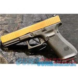 GOLD & NICKEL PLATED! Glock G17 Gen5 9mm Luger 4.49" image