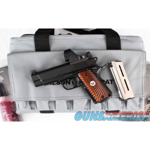 Wilson Combat 9mm a " SENTINEL XL, VFI SERIES, MAGWELL, SRO, COCOBOLO GRIPS, vintage firearms inc image