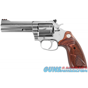 Colt King Cobra Target 357 Mag 6-Round 4.25" Stainless with Altamont Wood Grips NEW (KCOBRASB4TS) image