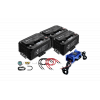 24V 600Ah LiFePO4 Battery Kit | 15.2kWh | 3X 200Ah HUSKY 2 Lithium Batteries