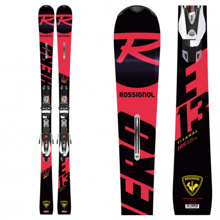 Rossignol Hero Elite Plus Ti Skis with SPX 12 Konect Bindings