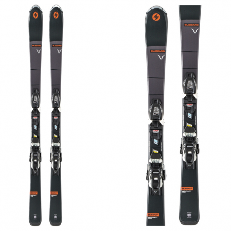 Blizzard Brahma Kids Skis with FDT Jr 4.5 Bindings 2020