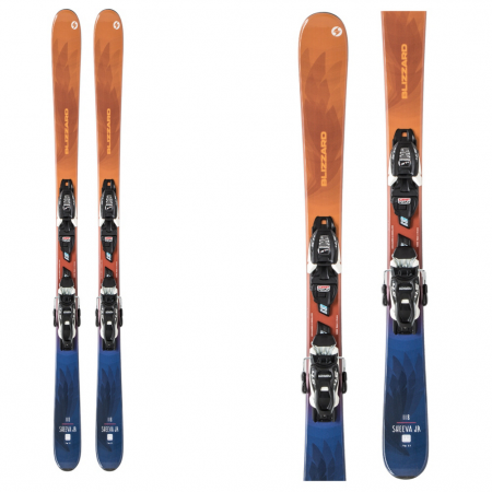 Blizzard Sheeva Twin Kids Skis with FDT Jr 7.0 Bindings 2020