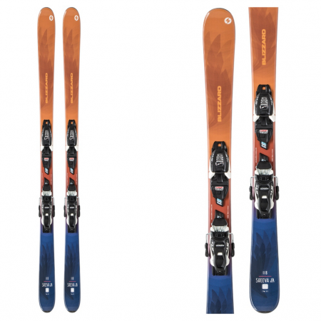 Blizzard Sheeva Twin Kids Skis with FDT Jr 4.5 Bindings