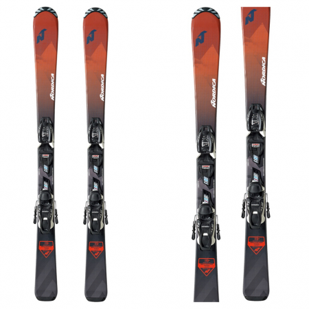 Nordica Navigator Team M Kids Skis with JR 4.5 FDT Bindings 2020