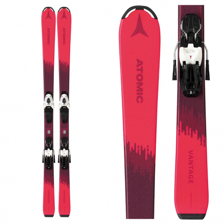 Atomic Vantage Girl X 6 Kids Skis with L 6 GW Bindings