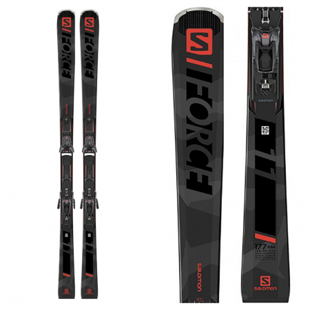 Salomon S/Force 11 Skis with Z12 GW Bindings 2020