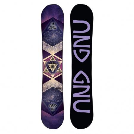 Gnu Ladies Choice ASYM C2X Womens Snowboard