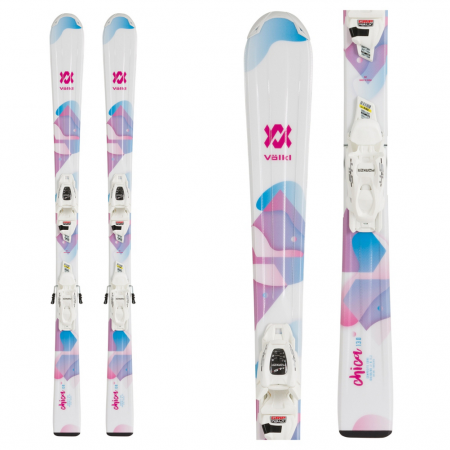 Volkl Chica Kids Skis with vMotion 7.0 Bindings 2020