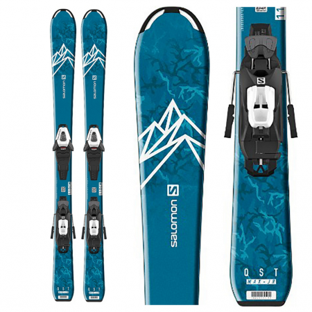 Salomon QST Max Jr S Kids Skis with C5 GW Bindings 2020