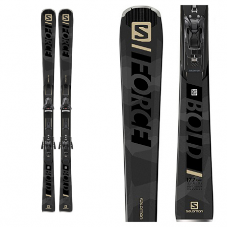 Salomon S/Force Bold Skis with X12 TL GW Bindings