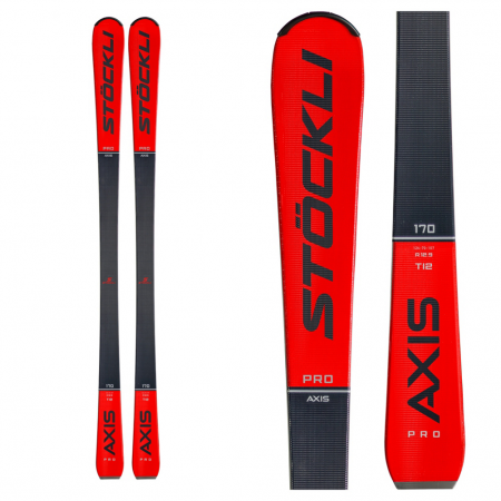 Stockli Axis Pro Skis with MC 12 Bindings